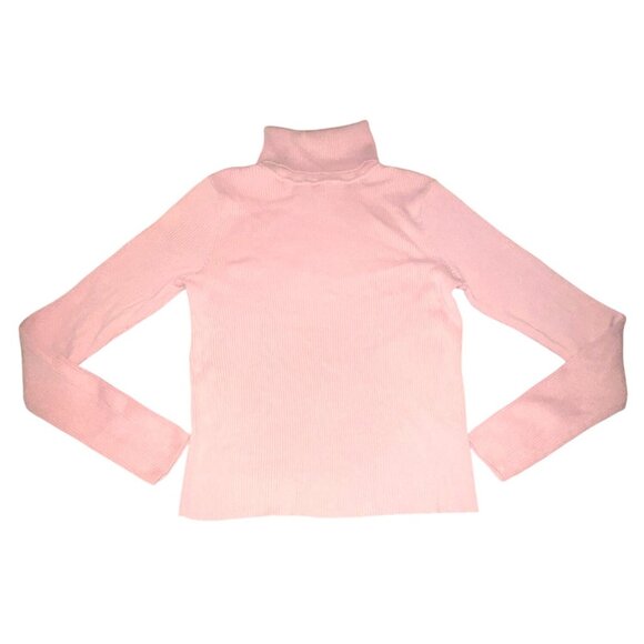 Urban Outfitters‎ Sweet Dreams Ribbed Turtleneck Sweater M Camel Tan Color - Picture 4 of 9